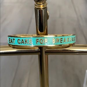 Olive + Piper eat cake for breakfast bangle
